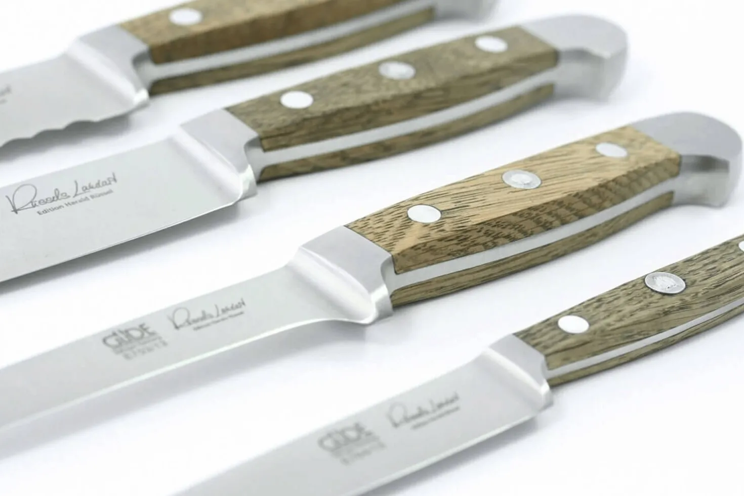 Couteau à découper Güde Alpha Chêne 16cm en acier forgé