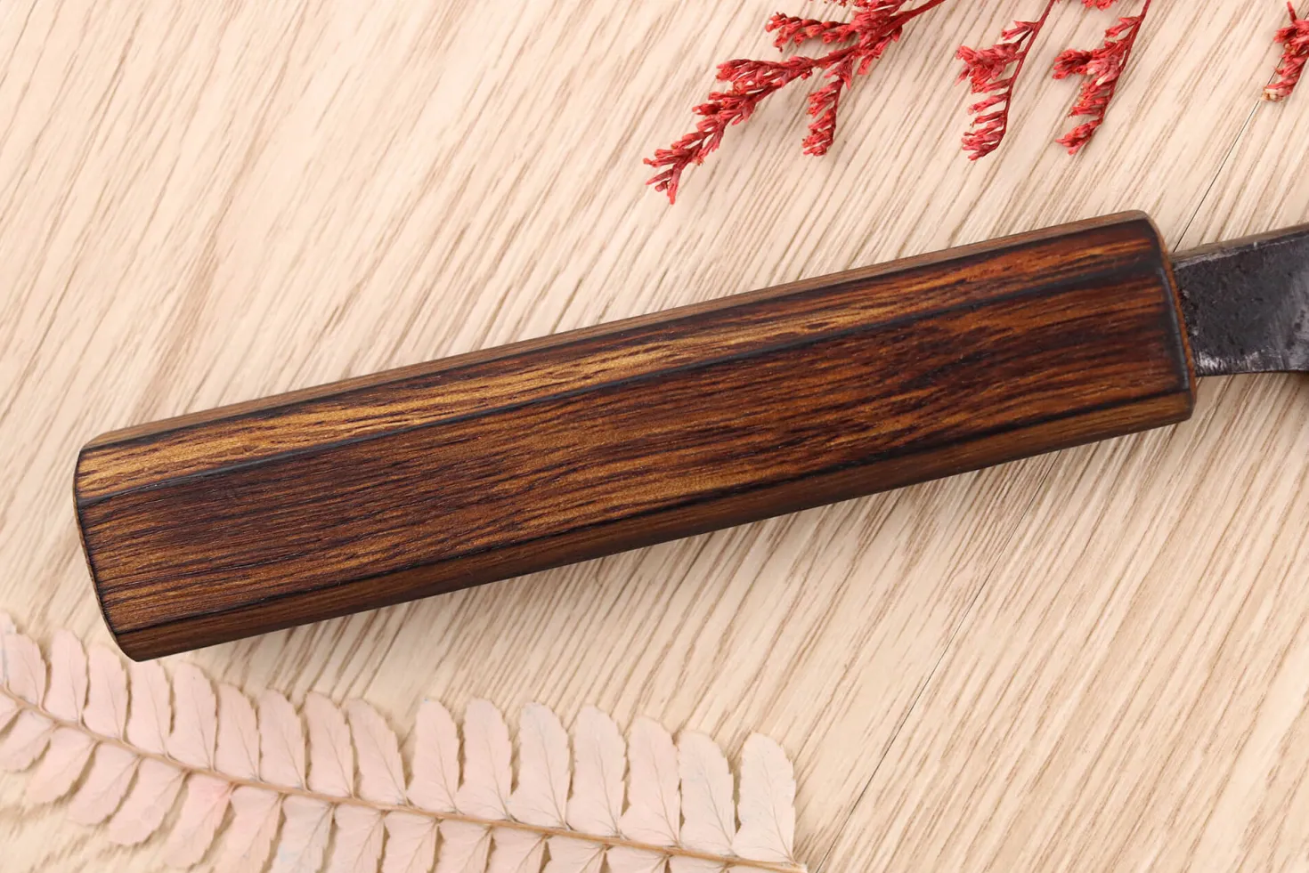 Couteau deba 15cm japonais artisanal Hidetsune BS2