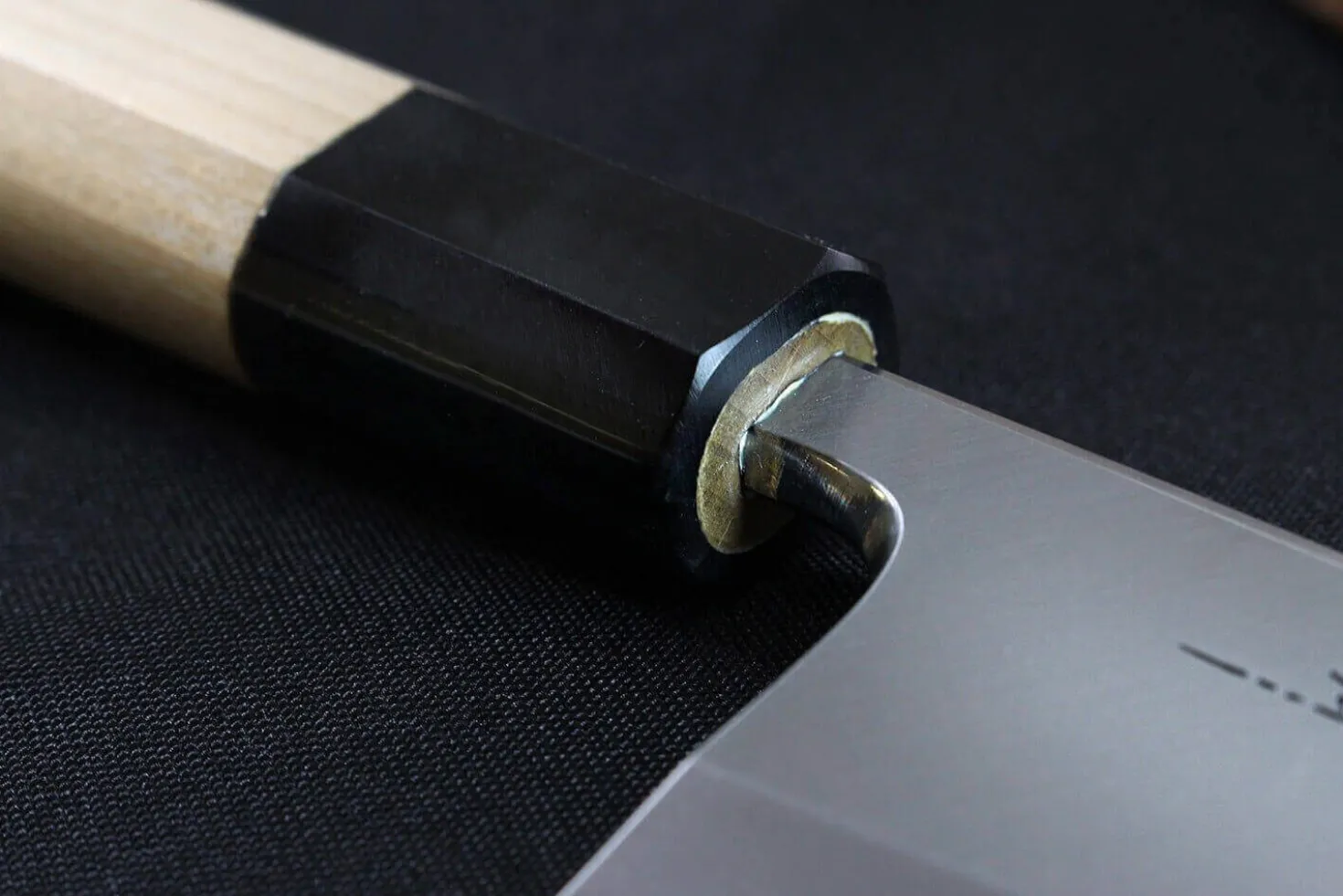Couteau deba japonais artisanal Kagekiyo Utage White Steel 2 16.5cm