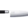 Couteau Deba japonais KAI Wasabi Black lame 21cm