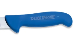 Couteau de boucher Dick Ergogrip lame alvéolée 26cm manche bleu