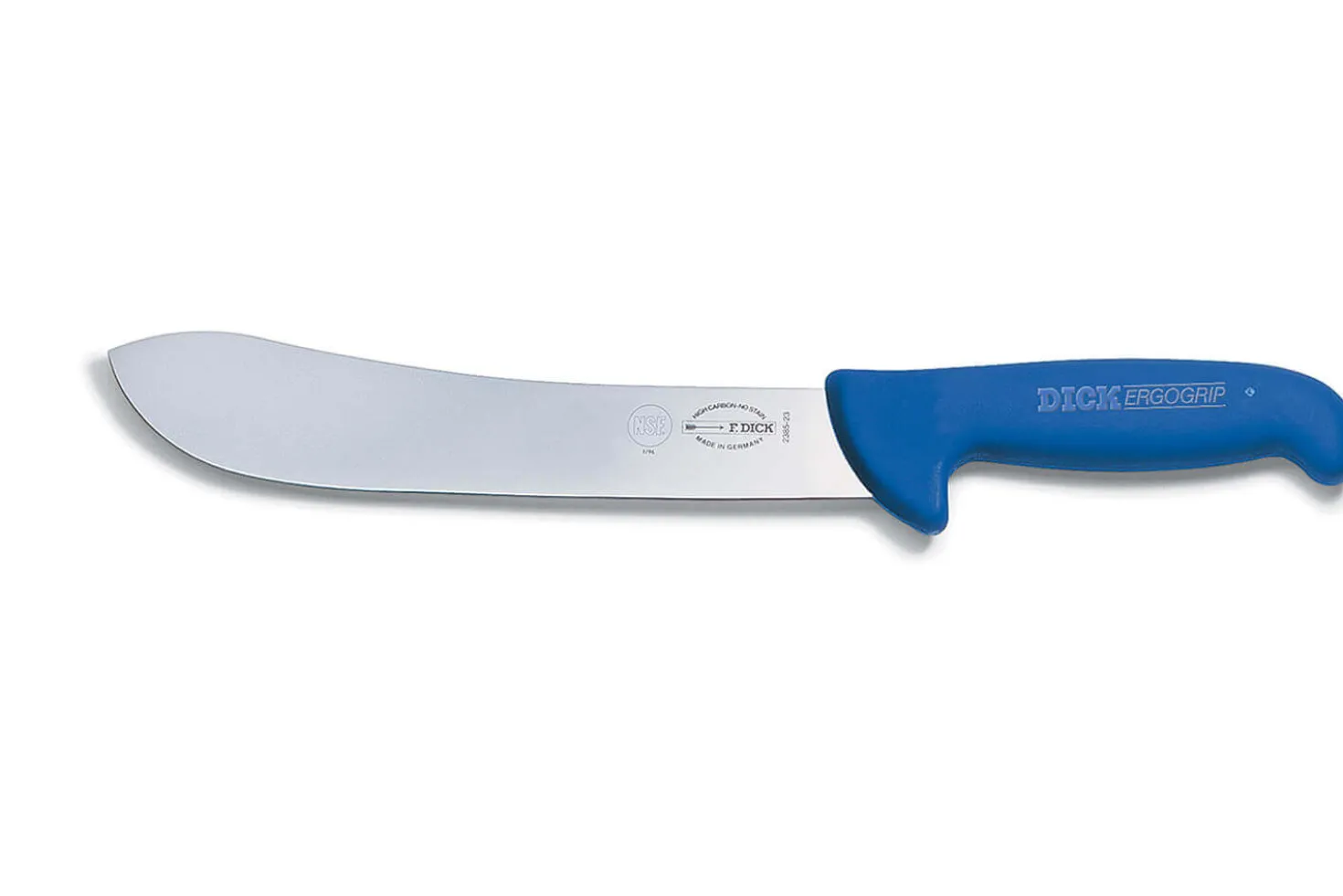 Couteau de boucher Dick Ergogrip pointe large manche bleu