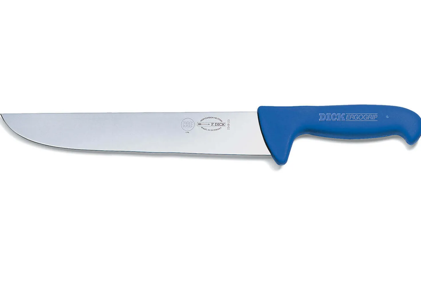 Couteau de boucher Dick Ergogrip manche bleu