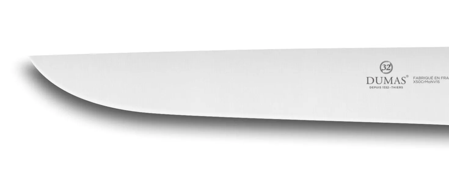Couteau de boucher 32 Dumas Affil inox 23cm manche 3 rivets