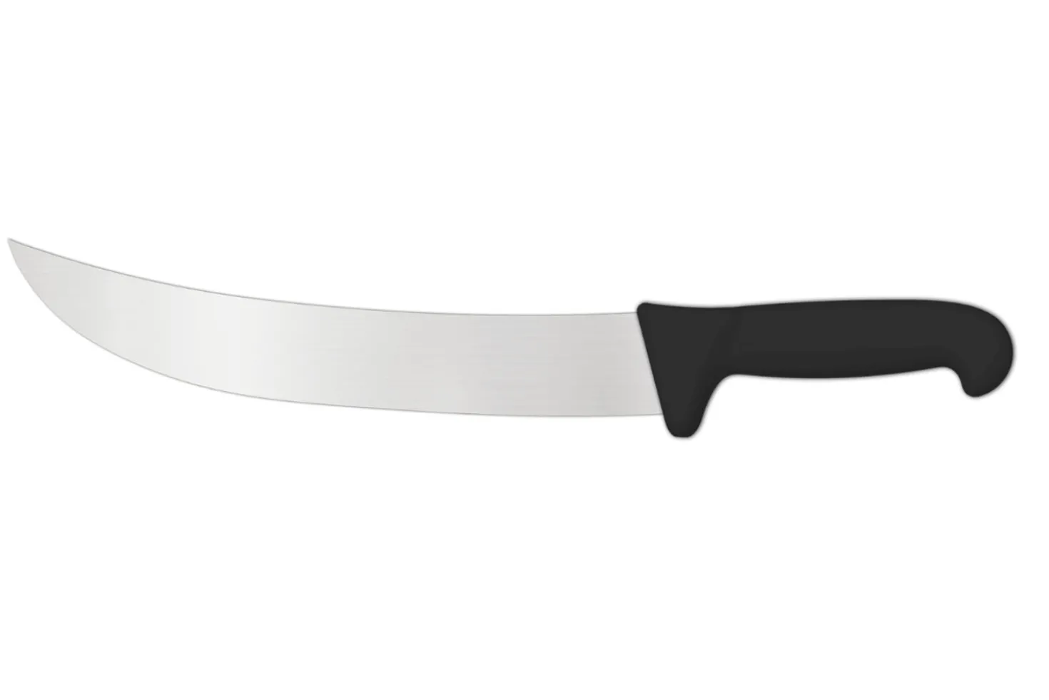 Couteau de boucher professionnel Ambrogio Sanelli Supra noir style américain