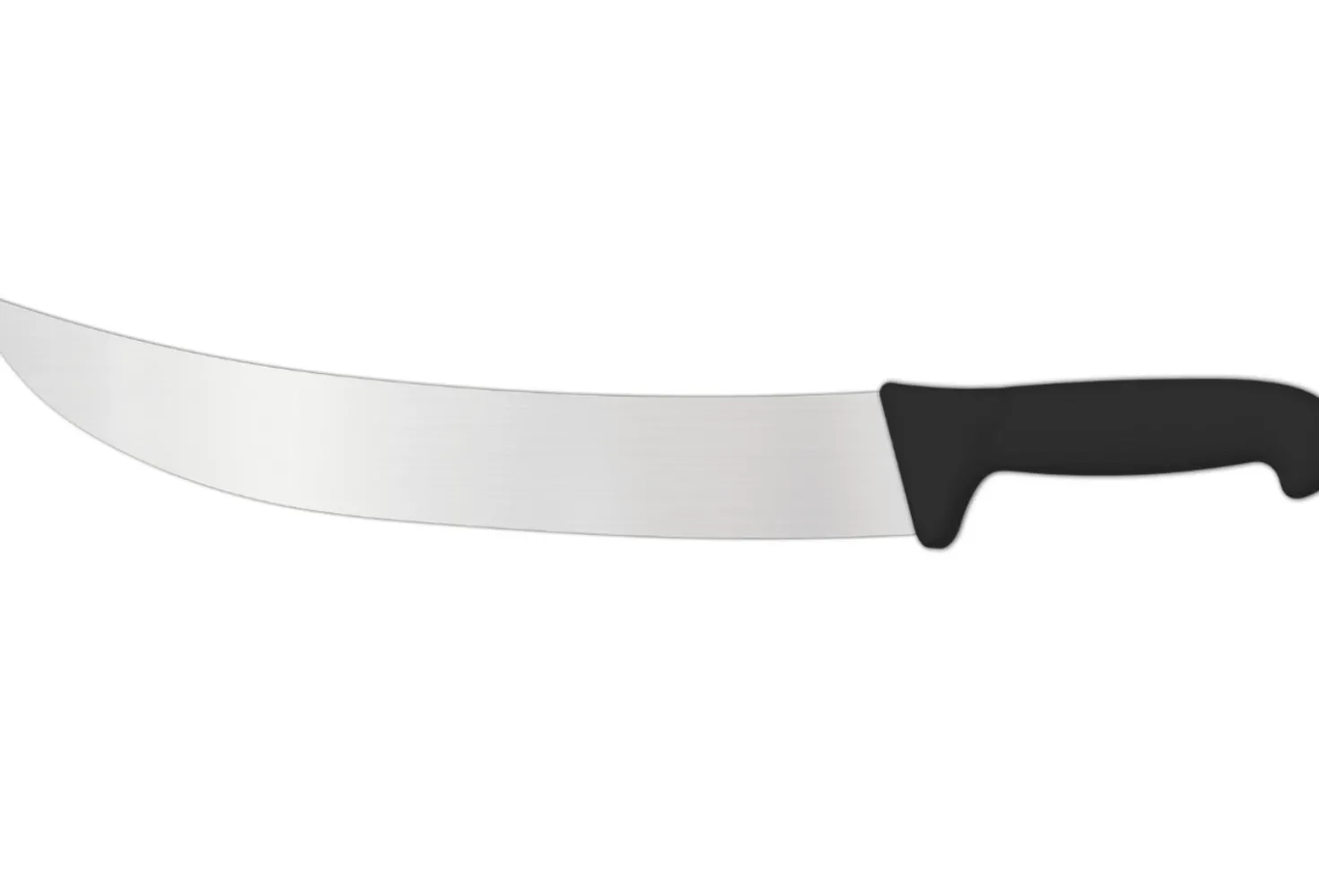 Couteau de boucher professionnel Ambrogio Sanelli Supra noir style américain