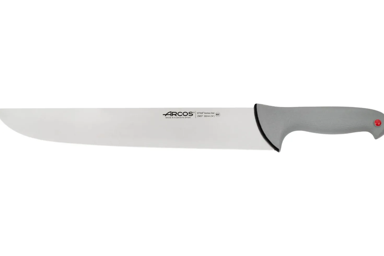 Couteau de boucher professionnel 35cm Arcos Colour Prof