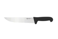 Couteau de boucher professionnel Ambrogio Sanelli Supra noir
