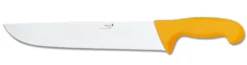 Couteau de boucher professionnel Déglon Profil lame 30cm - manche jaune