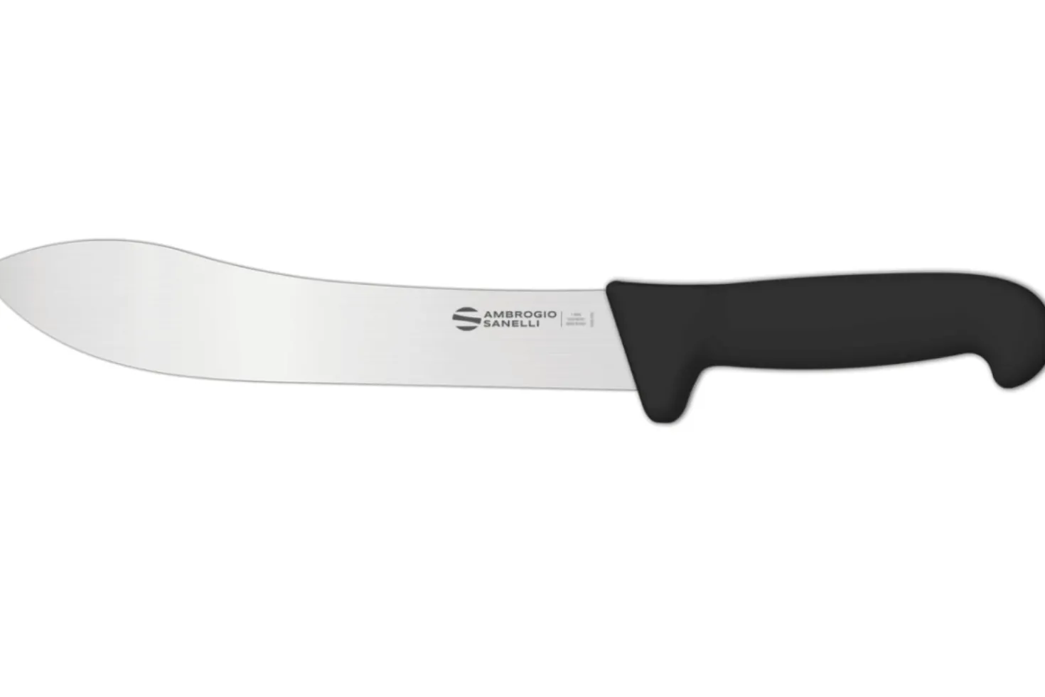 Couteau de boucher professionnel Ambrogio Sanelli Supra noir