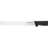 Couteau de boulanger professionnel Ambrogio Sanelli Supra noir lame dentée