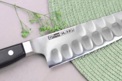 Couteau de chef alvéolé japonais Glestain K series 21cm