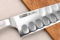 Couteau de chef alvéolé japonais Glestain Home Series 21cm