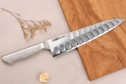 Couteau de chef alvéolé japonais Glestain Home Series 21cm