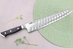 Couteau de chef alvéolé japonais Glestain K Series 27cm