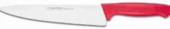Couteau de chef Bargoin Creative Chef 20cm manche surmoulé rouge