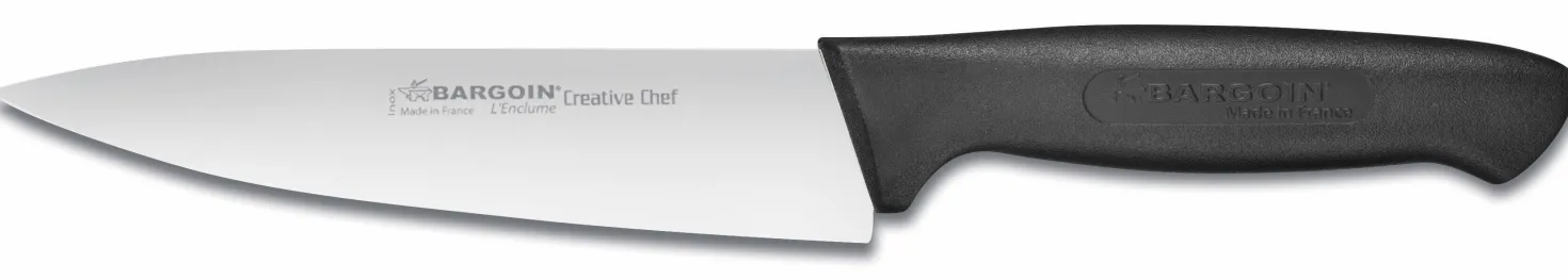 Couteau de chef Bargoin Creative Chef 15cm manche surmoulé noir