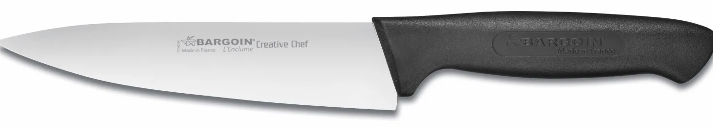 Couteau de chef Bargoin Creative Chef 20cm manche surmoulé noir