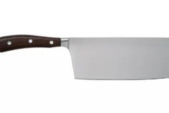 Couteau de chef chinois Wüsthof Ikon forgé 18cm en bois de grenadille