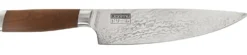 Couteau de chef Chroma Dorimu Pure Damascus 20cm acier japonais 64 couches