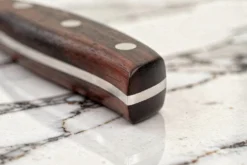 Couteau de chef 20cm Guillaume Leonard Cuistot en acier inoxydable et bois de santal rouge