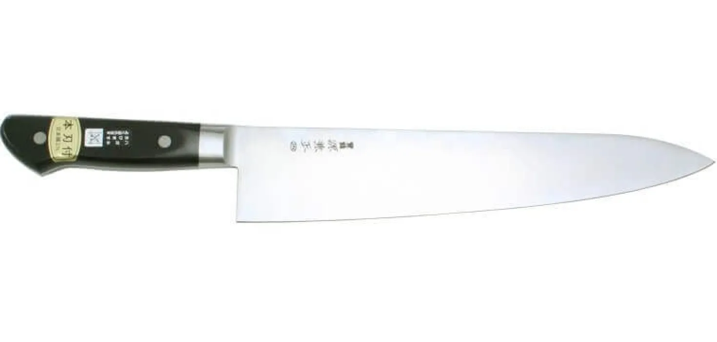 Couteau de chef 27cm Japan Kanetsune acier carbone 2N