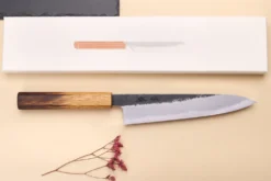 Couteau de chef 21cm japonais artisanal Hado Sumi WS2