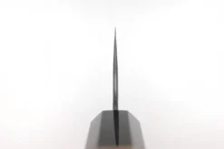 Couteau de chef 20cm japonais artisanal Nigara Hamono Migaki Tsuchime SG2 teck