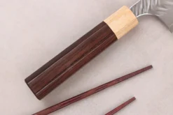 Couteau de chef 21cm japonais artisanal Yoshimi Kato SPG Strix V-Tsuchime