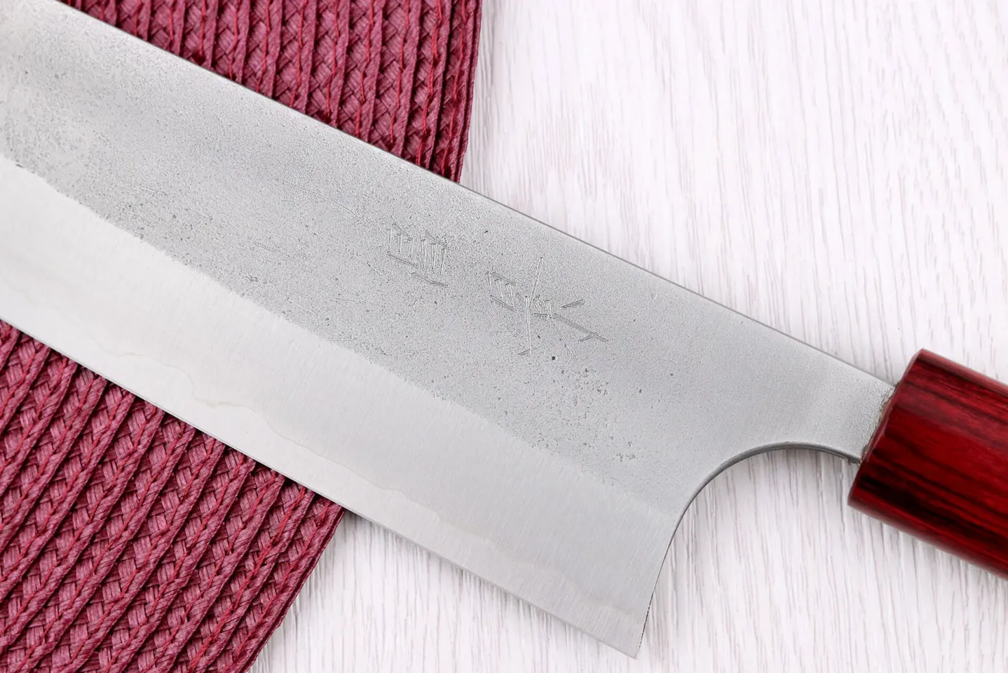 Couteau de chef 24cm japonais artisanal Masakage Yuki Shirogami 2