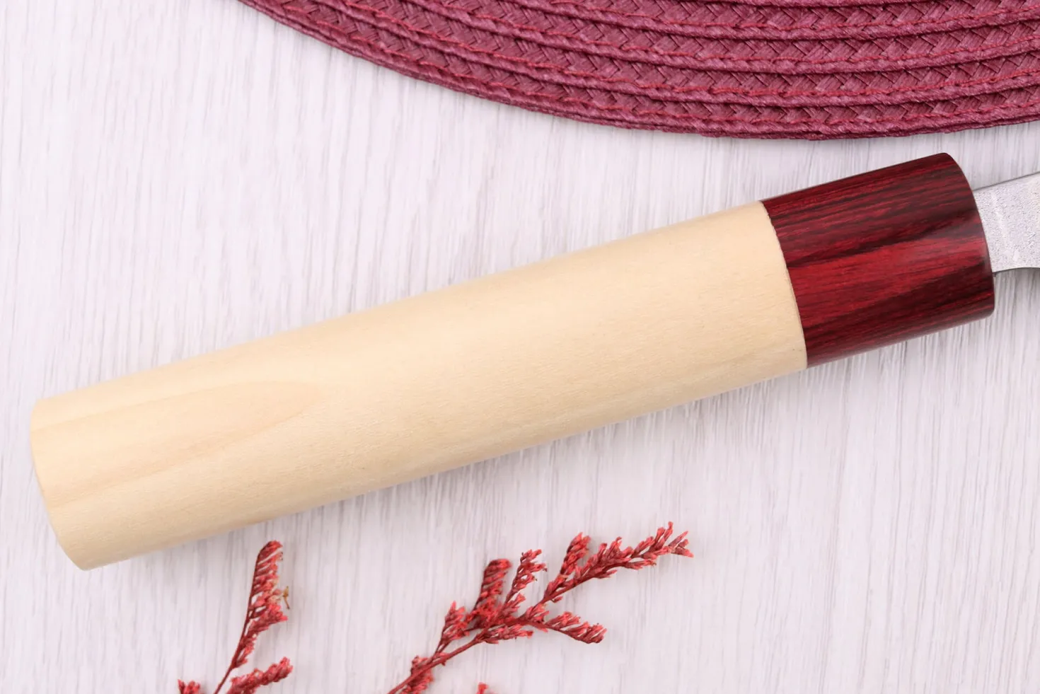 Couteau de chef 24cm japonais artisanal Masakage Yuki Shirogami 2