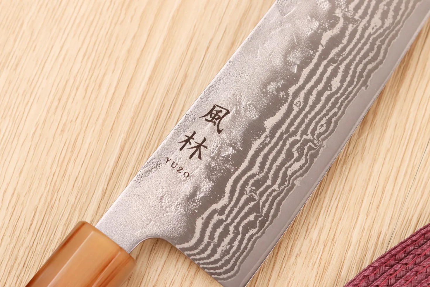 Couteau de chef 24cm japonais artisanal Yuzo Haruto Damas