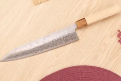 Couteau de chef 24cm japonais artisanal Yuzo Haruto Damas