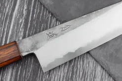 Couteau de chef 21cm japonais artisanal Hado Kirisame Shirogami