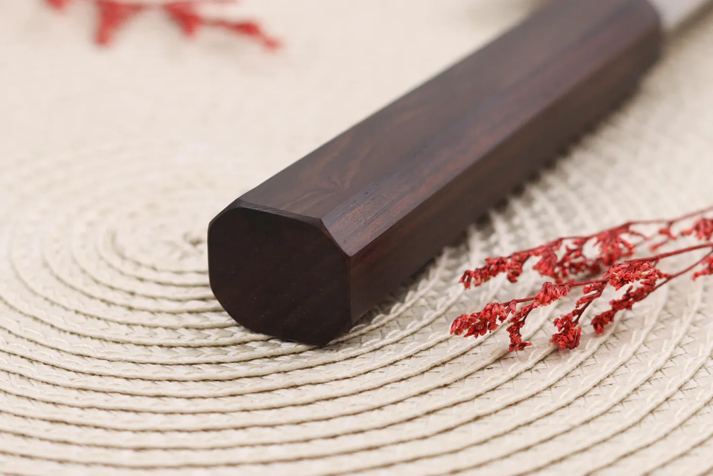 Couteau de chef 20cm japonais artisanal Nigara Hamono Tsuchime VG10 damas