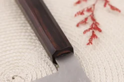 Couteau de chef 20cm japonais artisanal Nigara Hamono Tsuchime VG10 damas