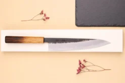 Couteau de chef 24cm japonais artisanal Hado Sumi WS2