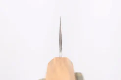 Couteau de chef 21cm japonais artisanal Sakai Kikumori TS10 en chêne