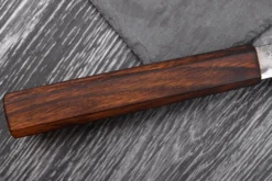 Couteau de chef 24cm japonais artisanal Hado Kirisame Shirogami
