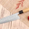 Couteau de chef 21cm japonais artisanal Fujiwara Maboroshi manche en magnolia
