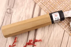 Couteau de chef 21cm japonais artisanal Fujiwara Maboroshi manche en magnolia