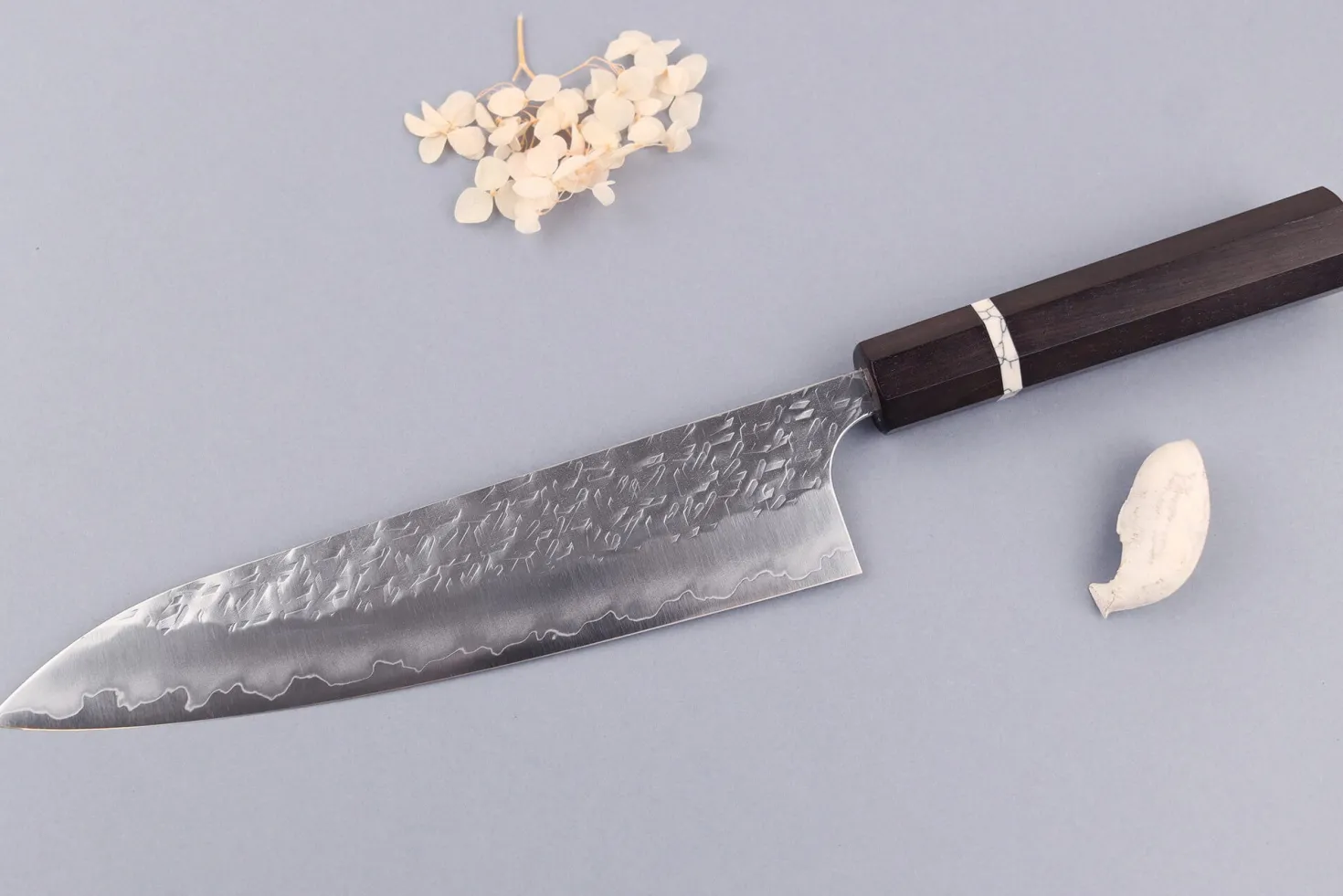 Couteau de chef 21cm japonais artisanal Yoshimi Kato Hyo SG2