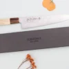 Couteau de chef 21cm japonais artisanal Toshitaka Suminagashi SG2 Damas