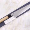Couteau de chef 24cm japonais artisanal Sakai Kikumori Kikuzuki Rin