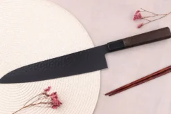Couteau de chef 24cm japonais Sakai Takayuki Kurokage VG10 manche en wengé