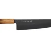 Couteau de chef 24cm japonais Sakai Takayuki Kurokage VG10 manche en chêne brûlé