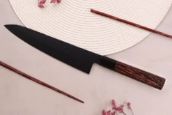 Couteau de chef 21cm japonais Sakai Takayuki Kurokage VG10 manche en wengé