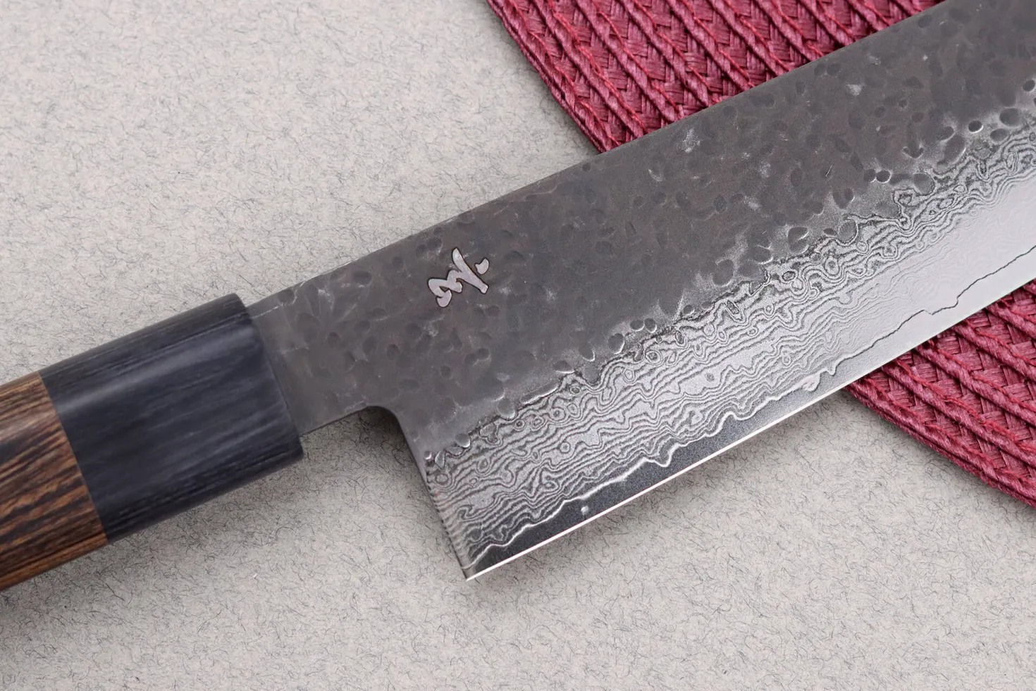Couteau de chef 21cm japonais Shizu Hamono Gen VG10 damas