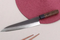Couteau de chef 18cm japonais Shizu Hamono Gen VG10 damas