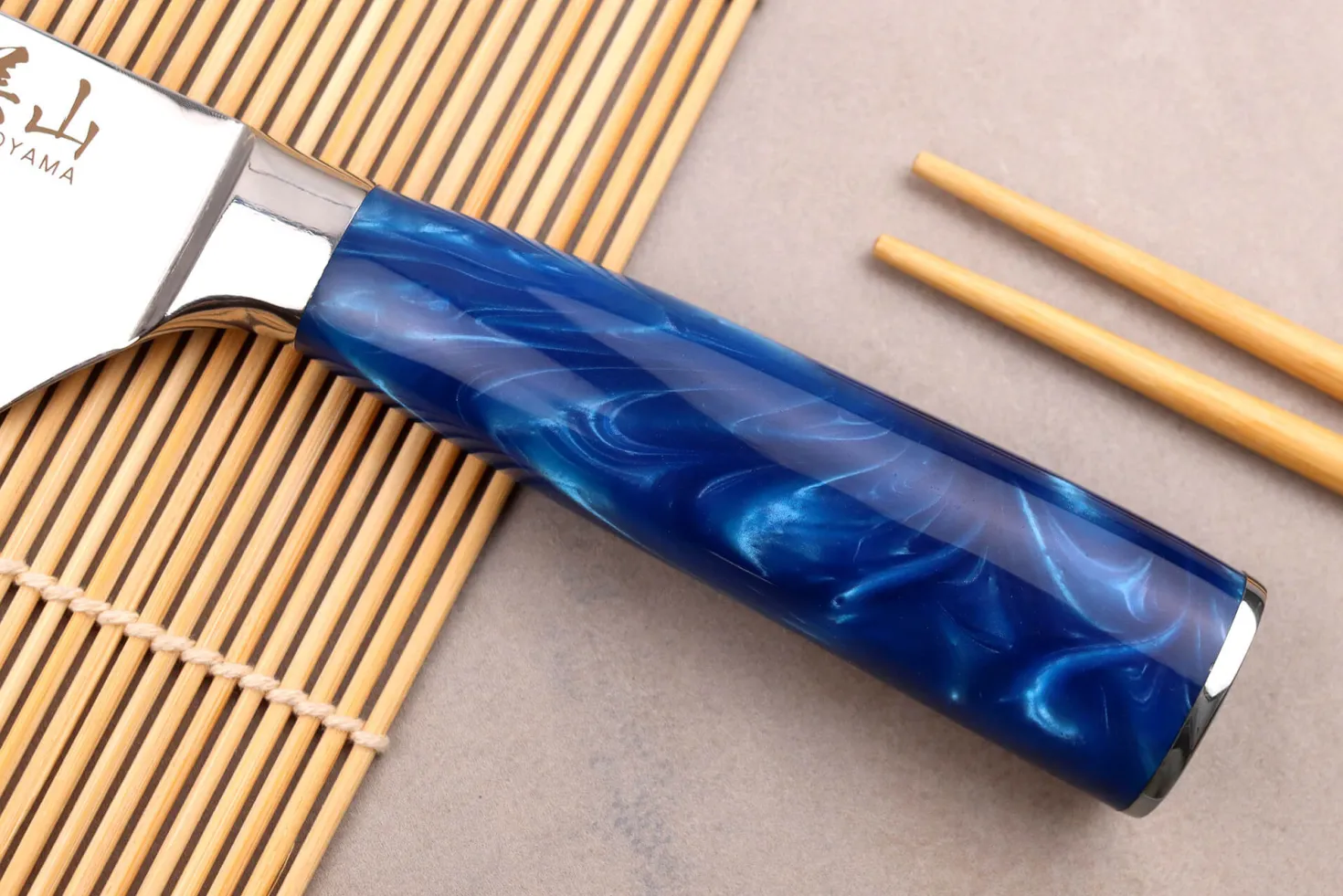 Couteau de chef 20cm Kutoyama Blue Wave